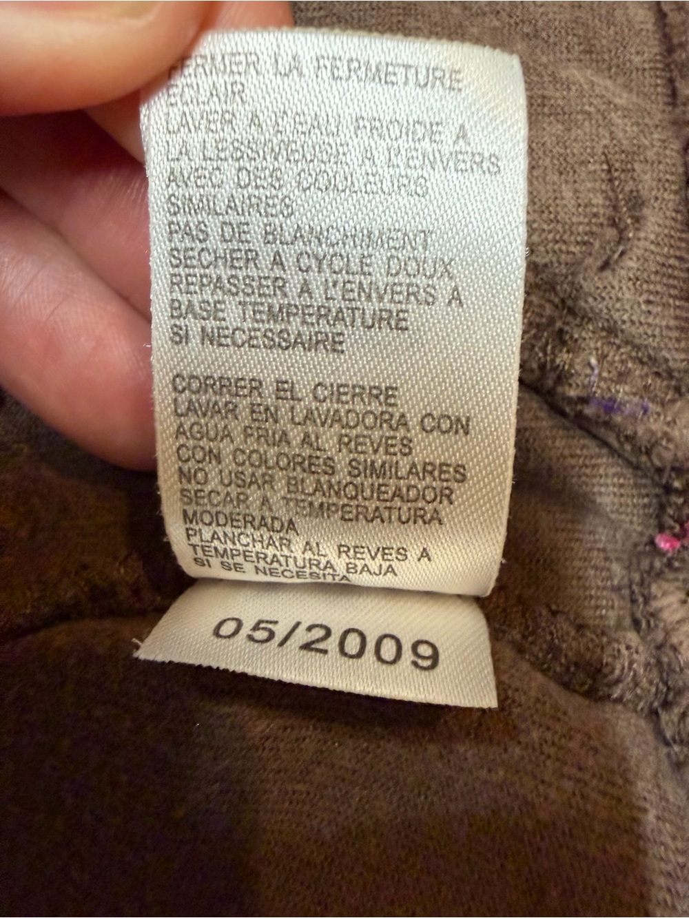 Nike 2T Brown Pink Velour Zip Hoodie Jacket Toddler Girls Hooded Sweatshirt - Picture 5 of 7